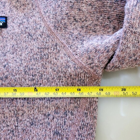 Patagonia Worn Wear 1/4 Zip Women's Better Sweater in Kiln Pink Size Medium - Picture 9 of 14